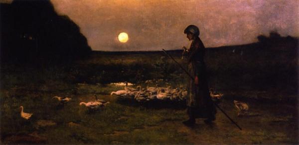 Return At Twilight by Elliott Daingerfield Oil Painting Reproductions