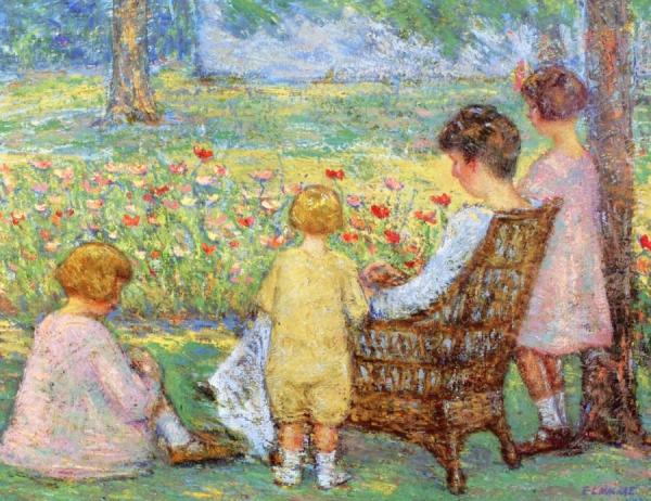 Fairy Stories by Elmer Livingston Macrae Oil Painting Reproductions