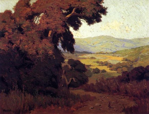 Valley Afternoon by Elmer Wachtel