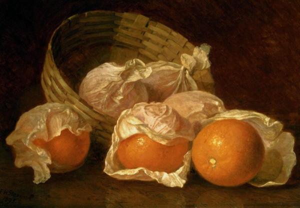 A Basket Of Oranges by Eloise Harriet Stannard