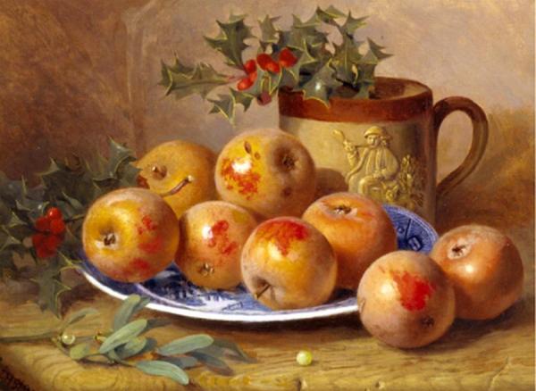 Christmas Still Life by Eloise Harriet Stannard