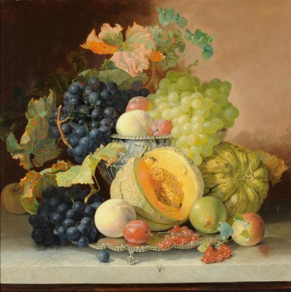 Still Life Of Fruit by Eloise Harriet Stannard