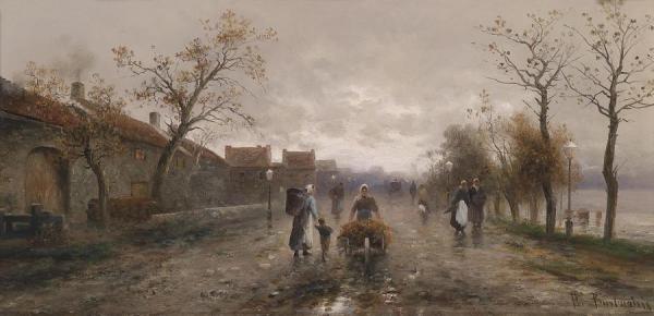 On The Road by Emil Barbarini