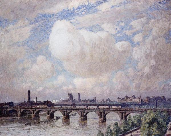 Waterloo Bridge In The Sun by Emil Claus