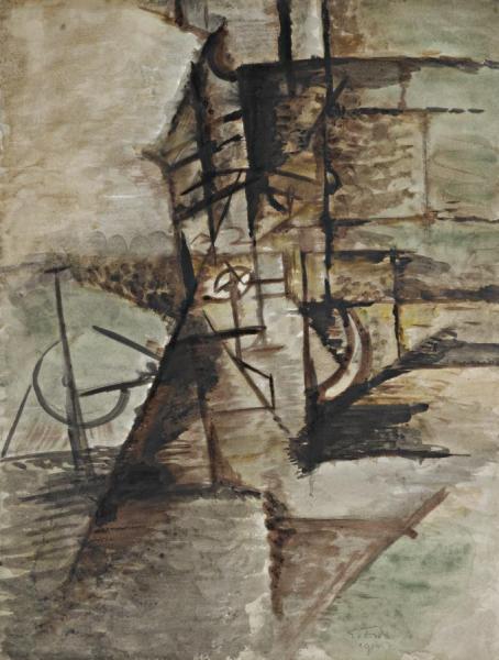 Cubist Still Life by Emil Filla Oil Painting Reproductions