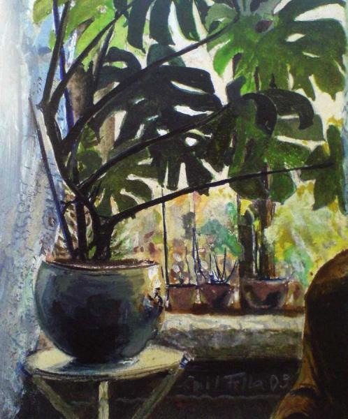 A Window by Emil Filla Oil Painting Reproductions