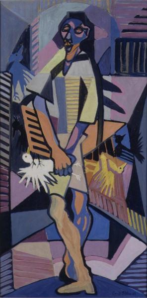 Personnage Et Oiseaux by Emil Filla