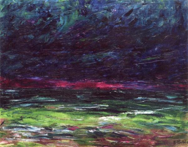 Autumn Sea Ix by Emil Nolde
