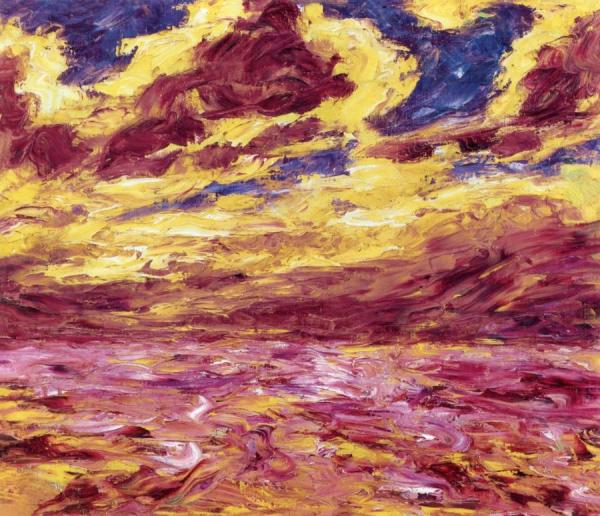 Autumn Sea Vii by Emil Nolde