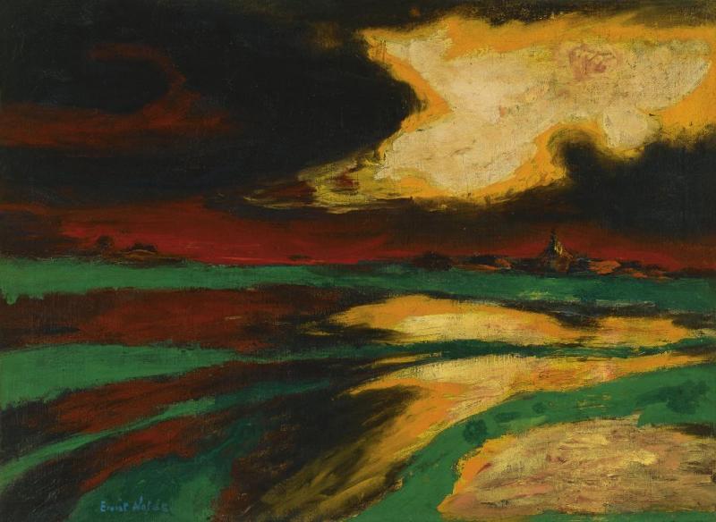 Autumn, Twilight by Emil Nolde