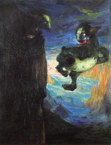 Before Sunrise by Emil Nolde