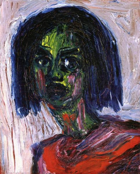 Black Woman by Emil Nolde