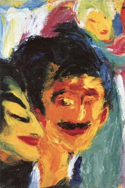 Coffe House Patrons by Emil Nolde