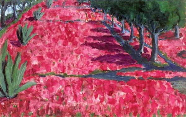 Crocus Blossoms by Emil Nolde