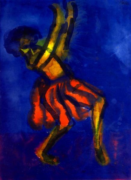 Dancer by Emil Nolde
