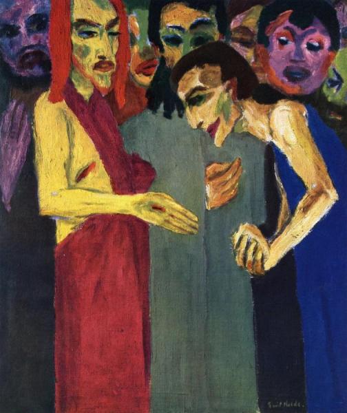 Doubting Thomas (the Life Of Christ) by Emil Nolde