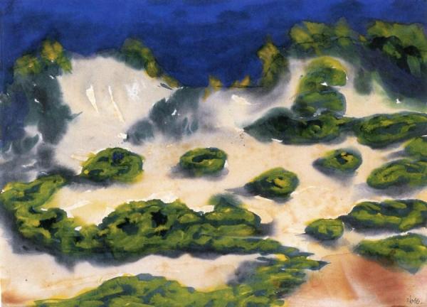 Dune Landscape by Emil Nolde