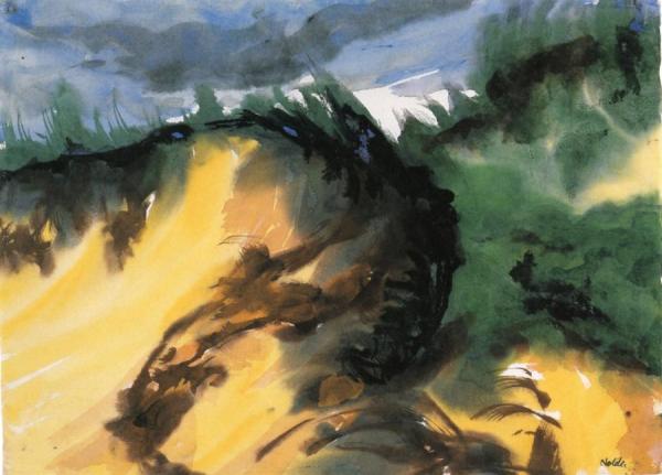 Dune Landscape by Emil Nolde