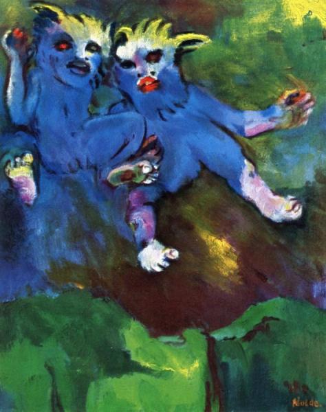 Early Morning Flight by Emil Nolde