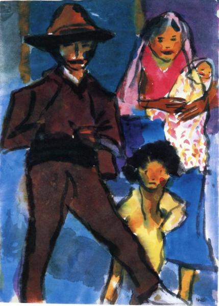 Family by Emil Nolde