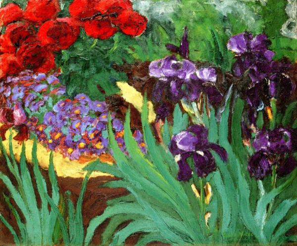 Flower Garden (m) by Emil Nolde