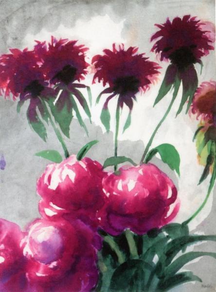 Flowers by Emil Nolde