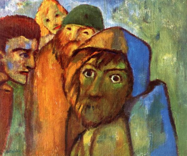 Foreign Men by Emil Nolde