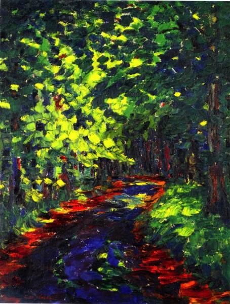 Forest Path by Emil Nolde