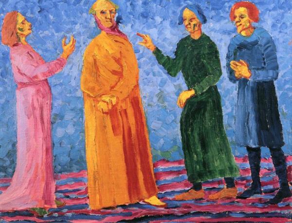 Free Spirit by Emil Nolde Oil Painting Reproductions