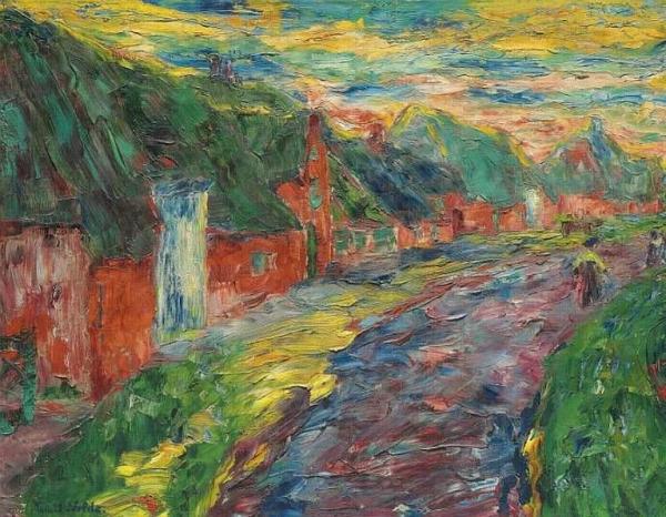 Friesenhäuser Ii. by Emil Nolde