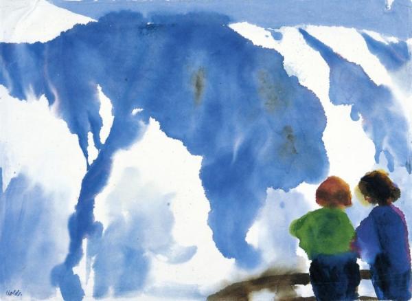 Highlands Landscape by Emil Nolde Oil Painting Reproductions