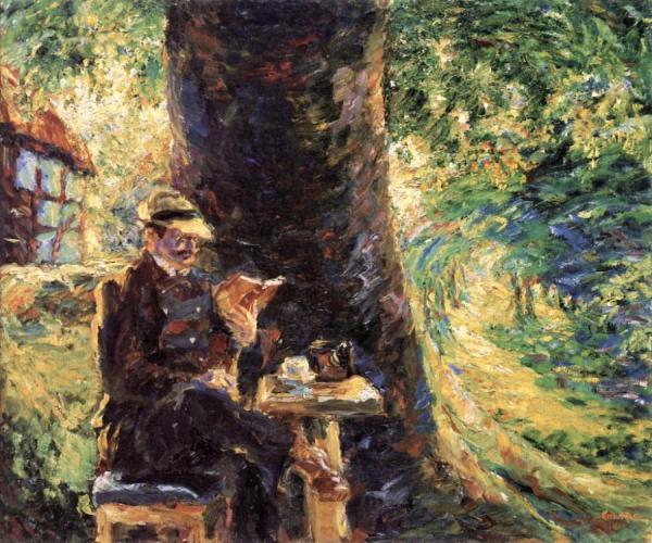 Holiday Guest by Emil Nolde