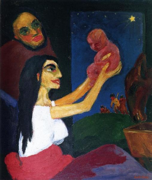 Holy Night (the Life Of Christ) by Emil Nolde