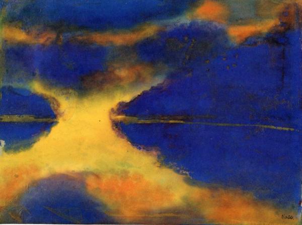 Lake Geneva by Emil Nolde