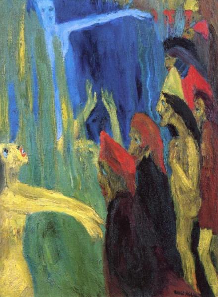 Last Judgement by Emil Nolde Oil Painting Reproductions