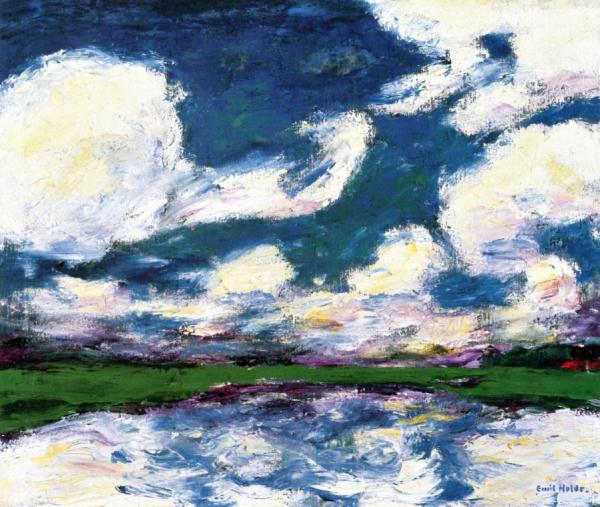 Light Clouds by Emil Nolde Oil Painting Reproductions