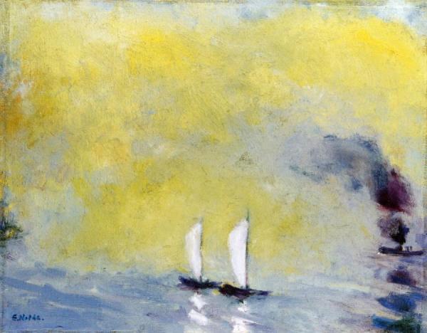 Luminous Sea by Emil Nolde