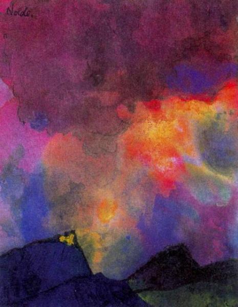 Mountain Landscape by Emil Nolde Oil Painting Reproductions