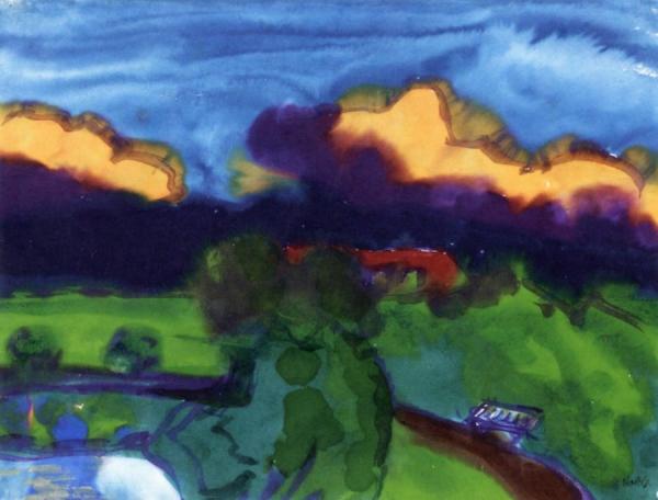 Northern Frisia Landscape by Emil Nolde
