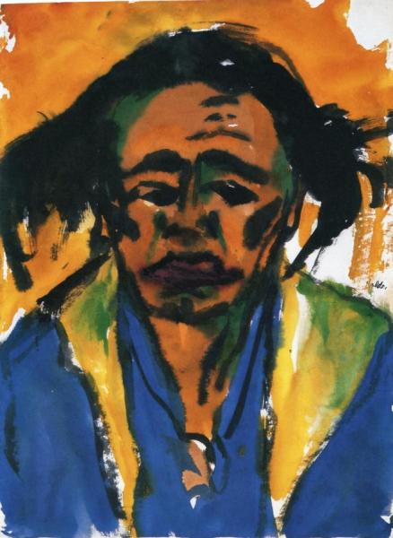 Old Woman by Emil Nolde