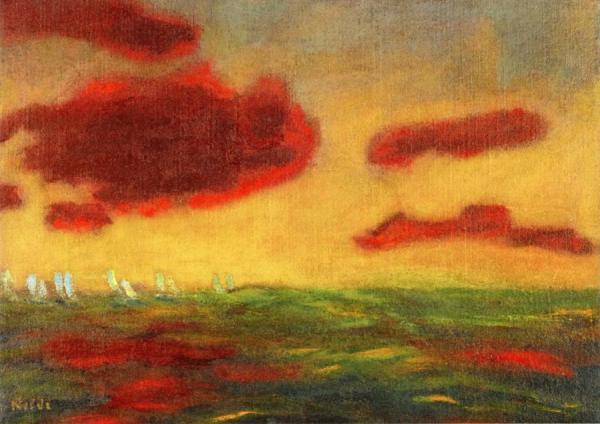 On The High Sea by Emil Nolde