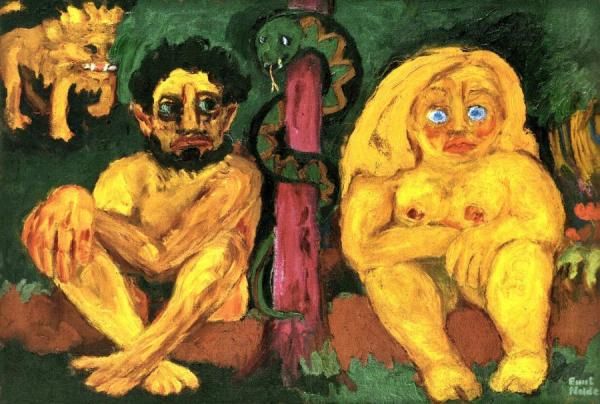 Paradise Lost by Emil Nolde
