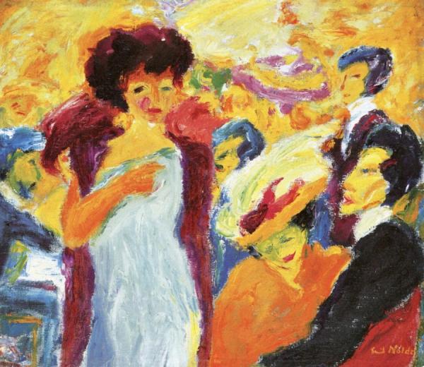 Party by Emil Nolde