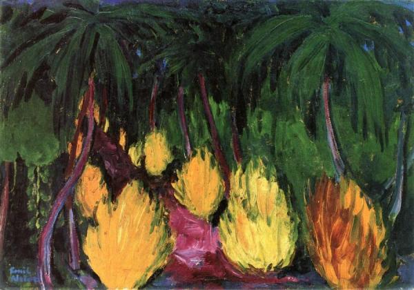 Path Through The Thicket by Emil Nolde