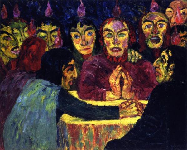Pentecost by Emil Nolde