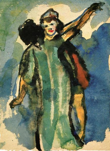 People Dancing by Emil Nolde