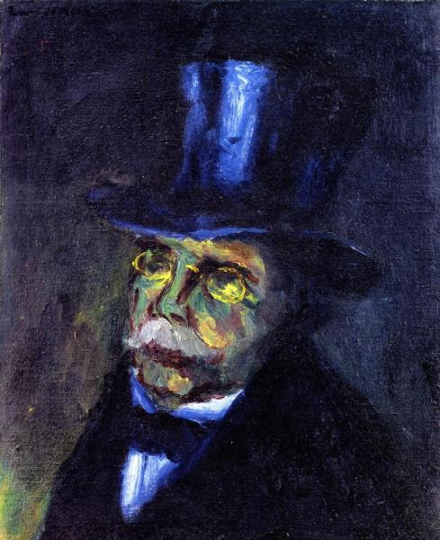 Portrait Of A Gentleman by Emil Nolde