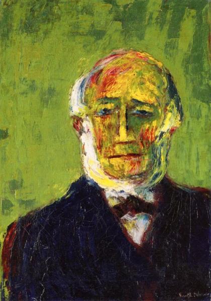 Portrait Of A Man by Emil Nolde Oil Painting Reproductions