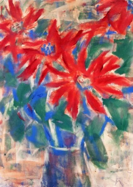 Emil Nolde Red Flowers
