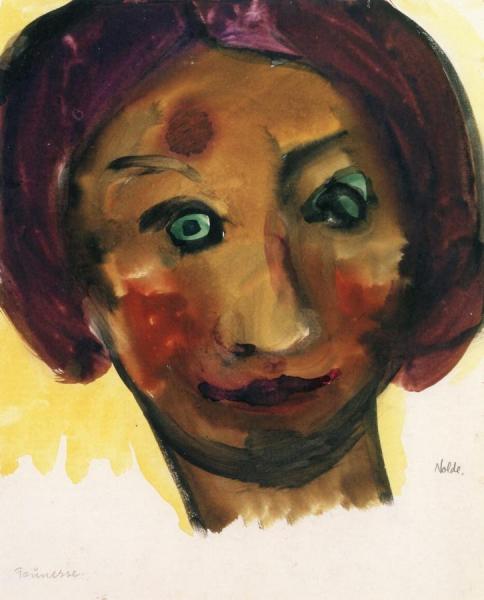 Satyress by Emil Nolde
